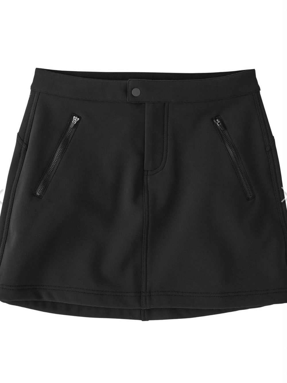 Title Nine Valhalla softshell snow scuba fleece lined mini skirt NWT size 4